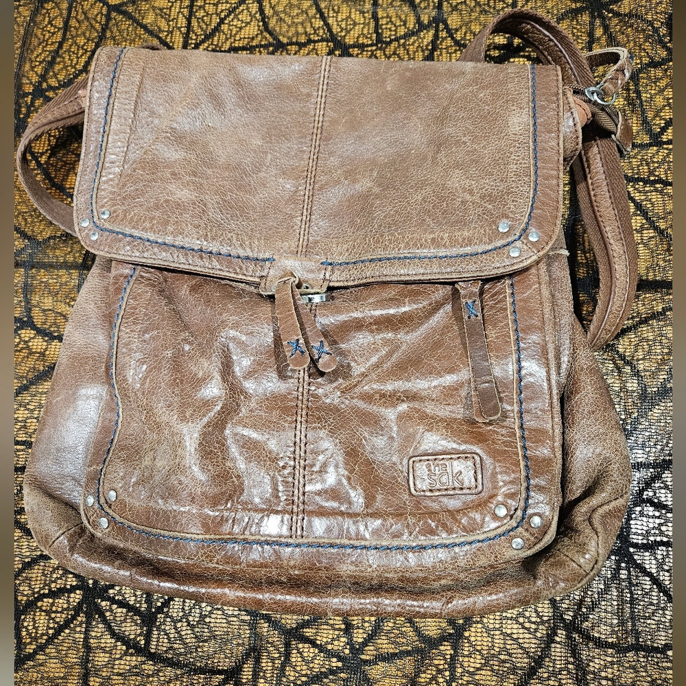 The Sak Brown Leather Men's Bag